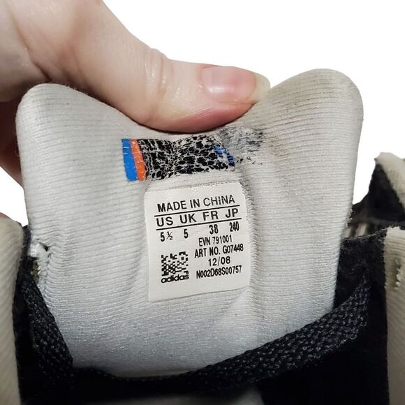 Adidas Y2K Shoes Kids 5.5 Originals Tapper Evolution Sneakers 3 Stripes Suede - Picture 13 of 14